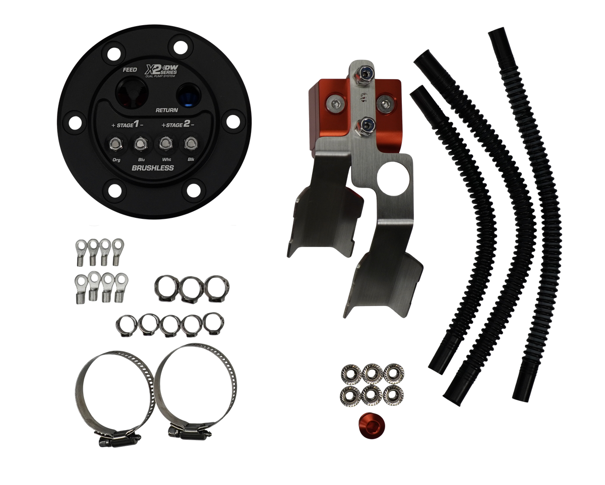 DeatschWerks X2 Series Fuel Pump Hanger (No Pumps) - Honda Civic EG/EK & Acura Integra DC (9-000-7043)