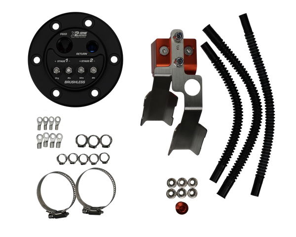 DeatschWerks X2 Series Fuel Pump Hanger (No Pumps) - Honda Civic EG/EK & Acura Integra DC (9-000-7043)