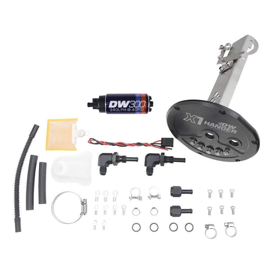 DeatschWerks X1 Series Fuel Pump Module with DW300 Pump - 1989-1993 Nissan 240SX (S13) (9-301-7020)