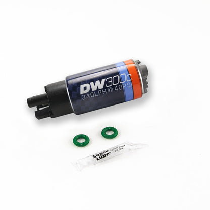 DeatschWerks DW300C 340 LPH Compact In-Tank Fuel Pump Kit - Acura RSX, Honda Civic EP3 & Mazda Miata MX-5 NC (9-307-1009)