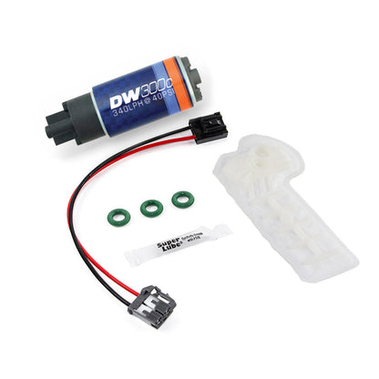 DeatschWerks DW300C 340 LPH Compact In-Tank Fuel Pump Kit - Subaru BRZ, Toyota 86/GR86, Subaru Impreza WRX STI GR/GV & WRX STI VA (9-307-1010)