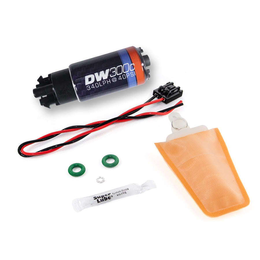 DeatschWerks DW300C 340 LPH Compact In-Tank Fuel Pump Kit - Lotus Elise / Exige & Toyota MR2 Spyder ZZW30 (9-309-1006)
