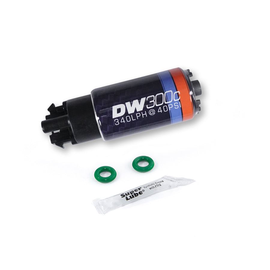 DeatschWerks DW300C 340 LPH Compact In-Tank Fuel Pump Kit (2 Required) - 2008-2012 Nissan GT-R (R35) (9-309-1009)