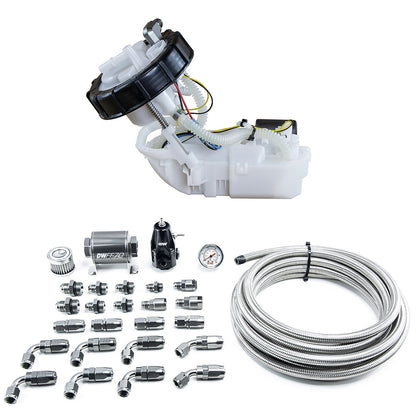 DeatschWerks DW400 Pump Module with CPE Return Kit - Honda Civic EP3 & Acura RSX (9-401-607-7040)