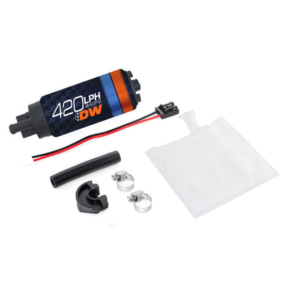 DeatschWerks DW420 420 LPH In-Tank Fuel Pump Kit - 1989-1994 Nissan 240SX (S13) (9-421-0766)