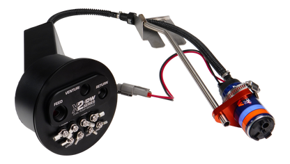 DeatschWerks X2 Series Surge Module (No Pumps) - Nissan 240SX S14 & Silvia S15 (9-000-7022)
