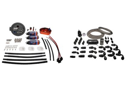 DeatschWerks X3 Series Fuel Pump Module with Triple DW420 Pumps and PTFE Return Plumbing Kit - Toyota GR Supra (A90) & BMW M3/M4 (G8X) (9-423-627-7080)
