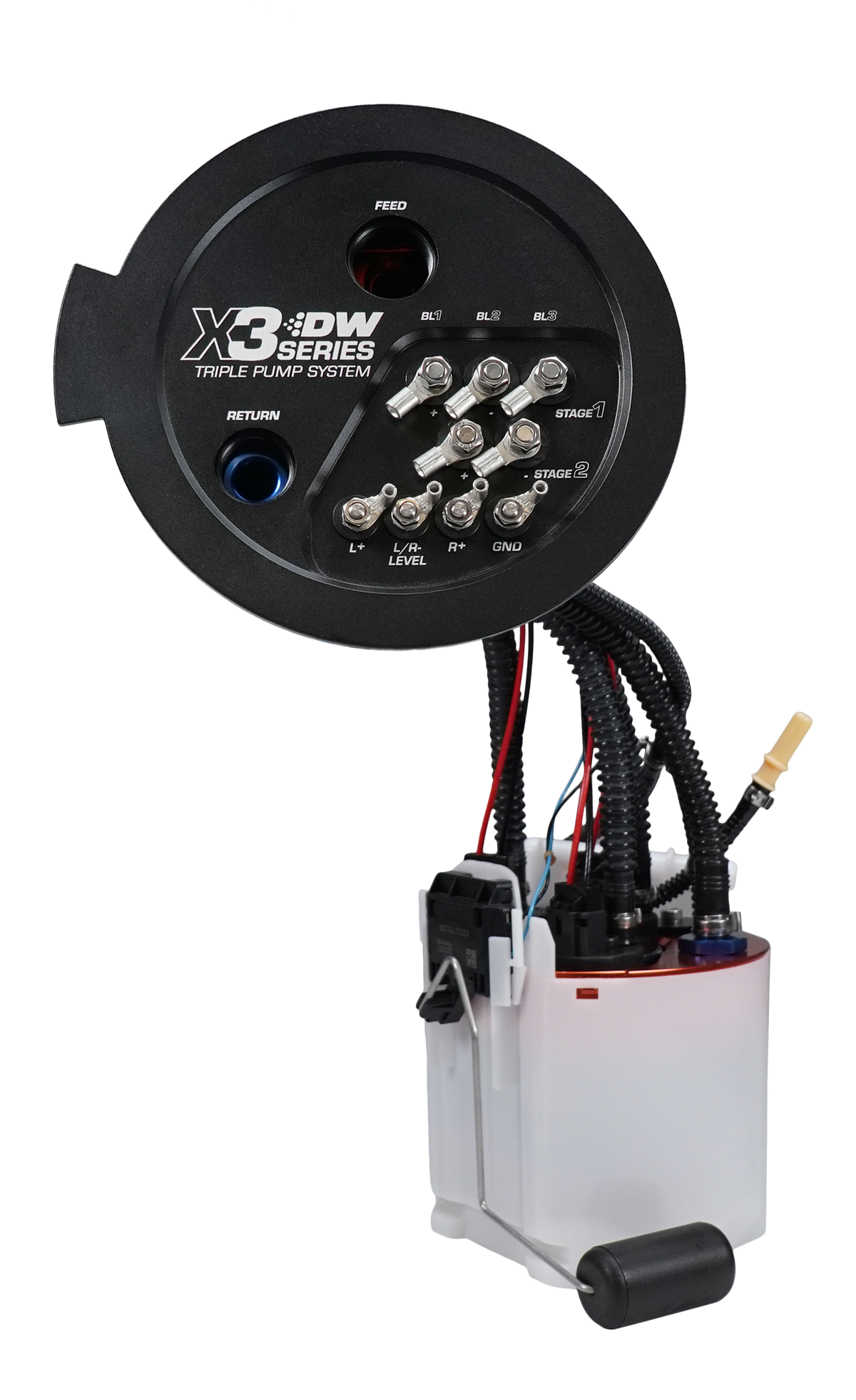 DeatschWerks X3 Series Fuel Pump Module (No Pumps) - Toyota GR Supra (A90) & BMW M3/M4 (G8X) (9-000-7080)