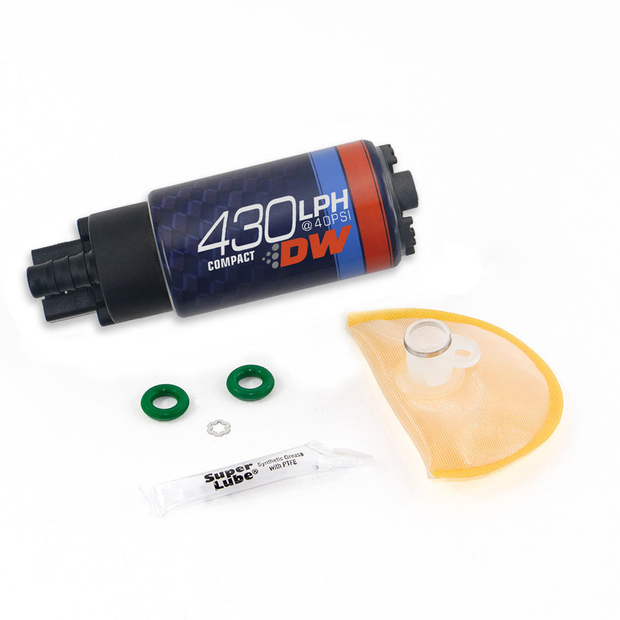 DeatschWerks DW430C 430 LPH Compact In-Tank Fuel Pump - 2006-2011 Honda Civic Si (FA/FG) (9-437-1008)