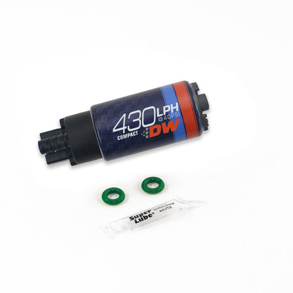 DeatschWerks DW430C 430 LPH Compact In-Tank Fuel Pump - Acura RSX, Honda Civic EP3 & Mazda Miata MX-5 NC (9-437-1009)
