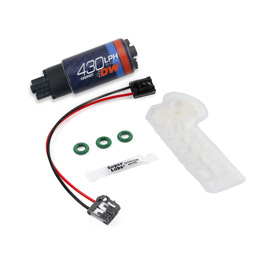 DeatschWerks DW430C 430 LPH Compact In-Tank Fuel Pump - Subaru BRZ, Toyota 86/GR86 & Subaru WRX STI VA (9-437-1010)