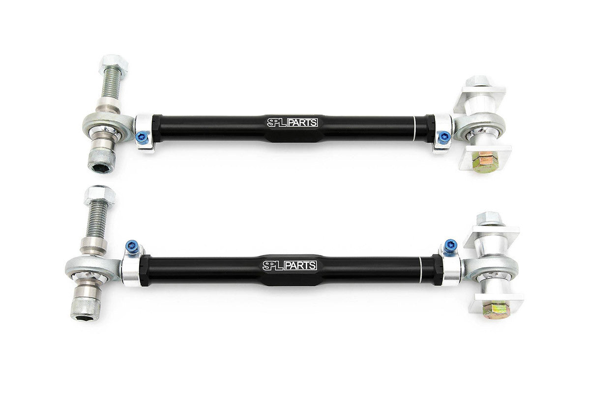 SPL Parts Titanium Series Rear Toe Arms with Eccentric Lockouts - 2006-2015 Mazda MX-5 Miata NC & 2004-2011 RX-8 (SPL RTAEL NC)