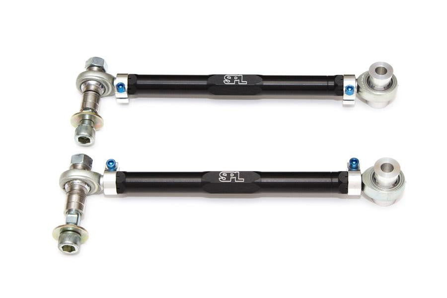 SPL Parts Titanium Series Rear Toe Arms with Eccentric Lockouts - 2006-2015 Mazda MX-5 Miata NC & 2004-2011 RX-8 (SPL RTAEL NC)