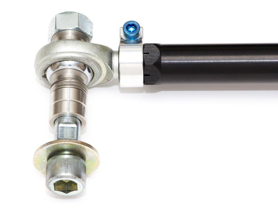 SPL Parts Titanium Series Rear Toe Arms with Eccentric Lockouts - 2006-2015 Mazda MX-5 Miata NC & 2004-2011 RX-8 (SPL RTAEL NC)