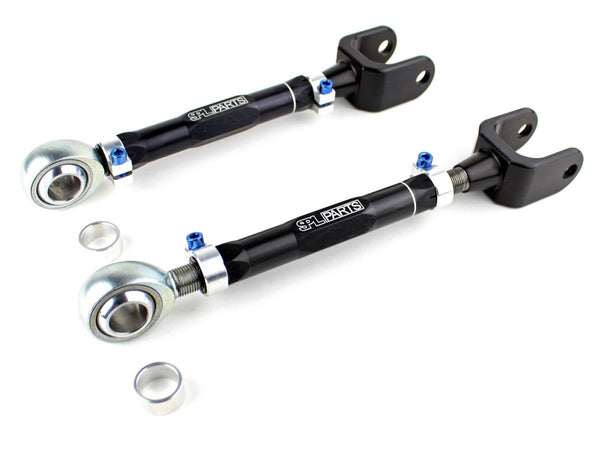 SPL Parts Titanium Series Rear Traction Rods (Dogbone) - 2009+ Nissan 370Z / Infiniti G37 (SPL RTR Z34D)
