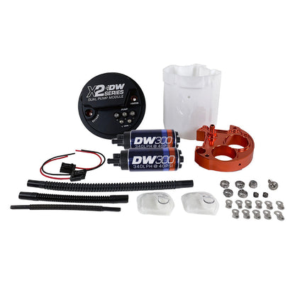DeatschWerks X2 Series Fuel Pump Module with Dual DW300 Pumps - Subaru Impreza WRX STI GR/GV & WRX STI VA (9-301-7050)