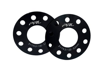 PRL Motorsports 3mm Wheel Spacer Pair (5x114.3 / 5x120) Most Honda / Acura Models