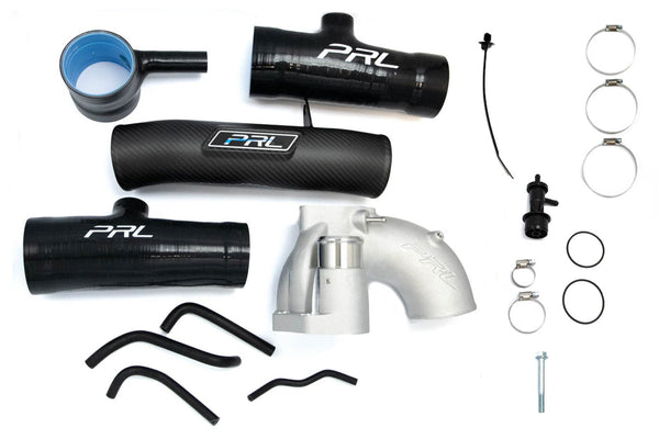 PRL Motorsports Matte Carbon Fiber Turbocharger Inlet Pipe Kit 2016-2021 Honda Civic 1.5T
