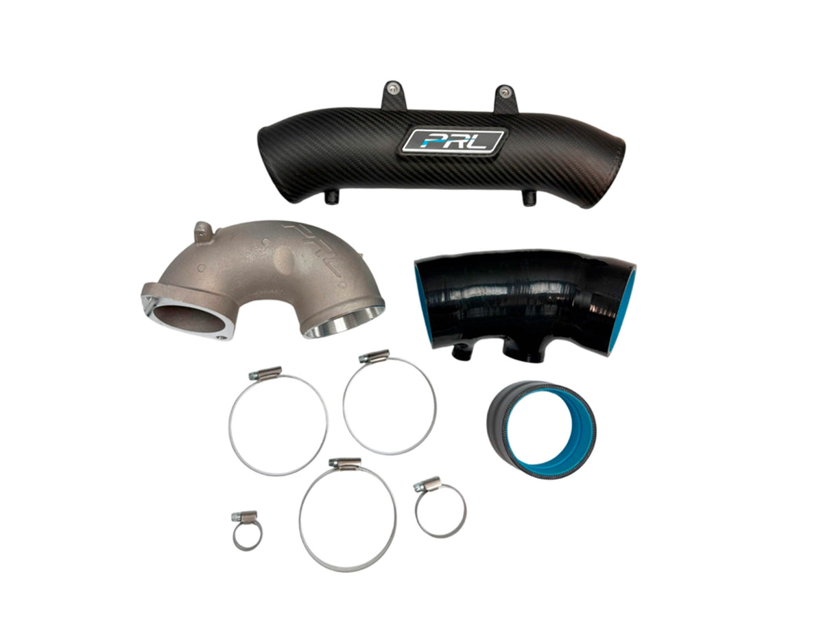 PRL Motorsports Matte Carbon Fiber Turbocharger Inlet Pipe Kit 2017-2021 Honda Civic Type-R FK8