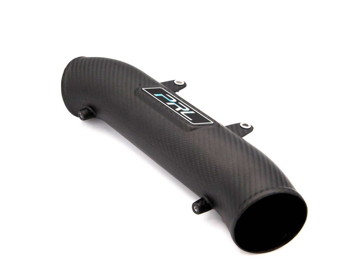 PRL Motorsports Matte Carbon Fiber Turbocharger Inlet Pipe (Tube Only) 2017-2021 Honda Civic Type-R FK8