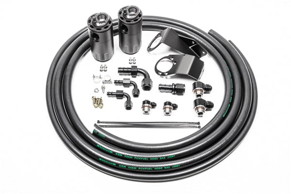 Radium Engineering 1989-94 Nissan S13 Fluid Lock Dual Catch Can Kit