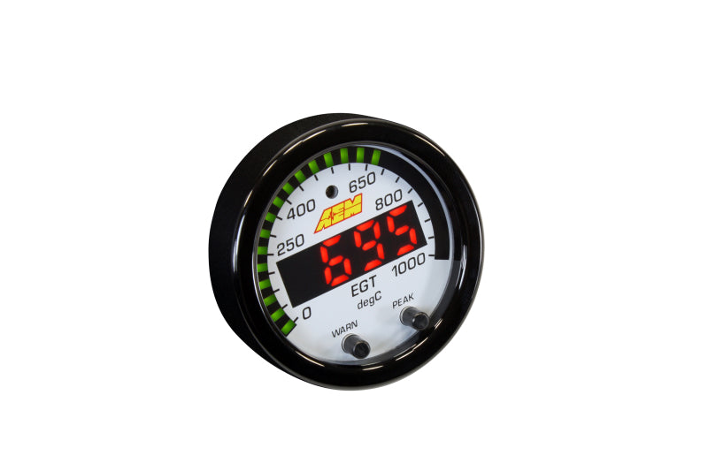 AEM Electronics X-Series EGT 0-1800F Gauge