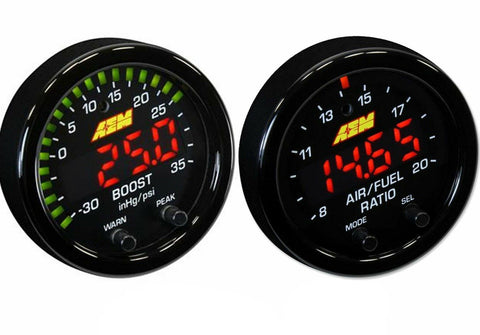 Geloo Wideband UEGO Air Fuel Ratio Gauge 52mm With 4.9 LSU Sensor - Digital AFR Controller For Engine Tuning