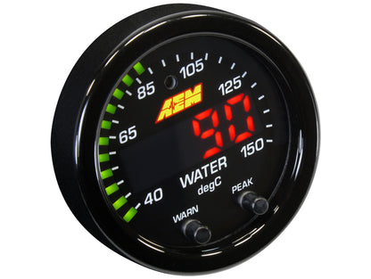 AEM X-Series Water/Trans/Oil Temp Gauge 100~300F / 40~150C