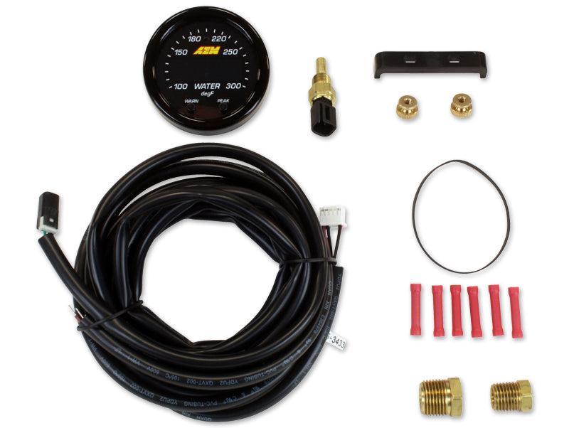 AEM X-Series Water/Trans/Oil Temp Gauge 100~300F / 40~150C