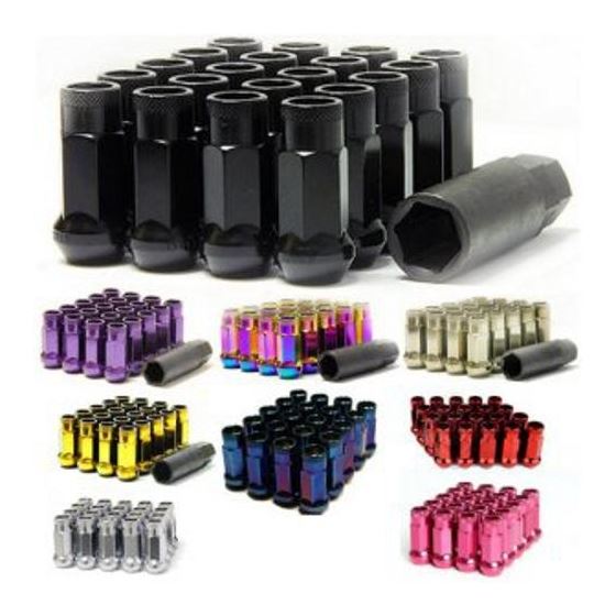 Muteki SR48 Open End Lug Nuts