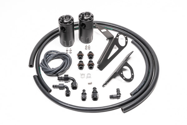 Radium Engineering 2000-05 Honda S2000 Fluid Lock Dual Catch Can Kit (LHD only)