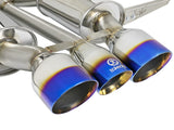 aFe POWER Takeda 304SS Catback Dual-Exit Exhaust 17+ Honda Civic Type R