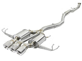 aFe POWER Takeda 304SS Catback Dual-Exit Exhaust 17+ Honda Civic Type R
