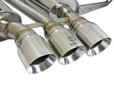 aFe POWER Takeda 304SS Catback Dual-Exit Exhaust 17+ Honda Civic Type R