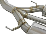 aFe POWER Takeda 304SS Catback Dual-Exit Exhaust 17+ Honda Civic Type R
