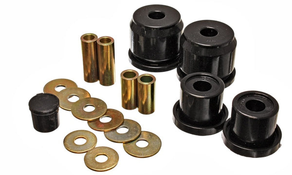 Energy Suspension Hyper-Flex Black Rear Differential Carrier Bushings - 2000-2009 Honda S2000 (16.1112G)
