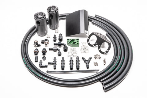 Radium Engineering 2002-21 Subaru EJ-Series Fluid Lock Turbo Dual Catch Can Kit