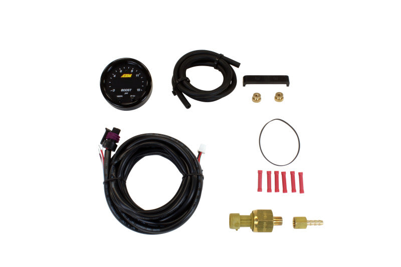 AEM Electronics X-Series Pressure 0-15psi Gauge Kit