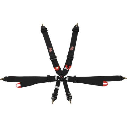 G-Force 6-point Cam Lock Harness FIA-8853-2016 Rated