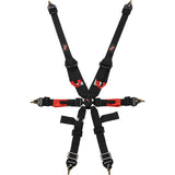 G-Force 6-point Cam Lock Harness HNR-Ready FIA-8853-2016 Rated