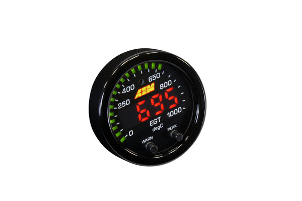 AEM Electronics X-Series EGT 0-1800F Gauge
