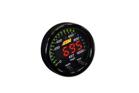AEM Electronics X-Series EGT 0-1800F Gauge