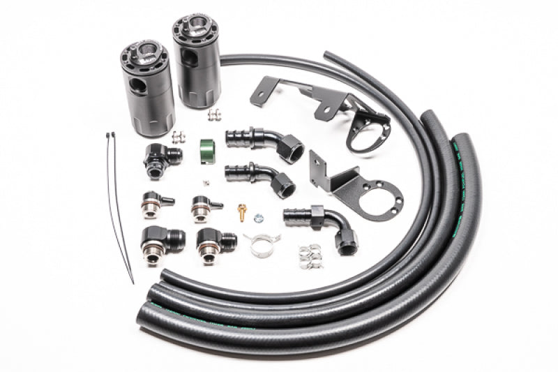 Radium Engineering Dual Catch Can Kit MK5 Toyota Supra Fluid Lock
