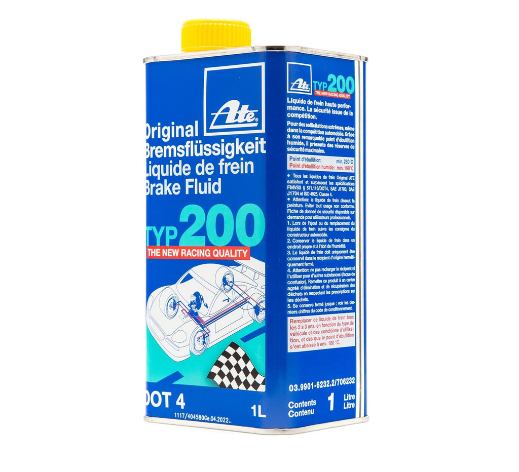 ATE Original TYP 200 Racing Quality DOT4 Brake Fluid Impulse Performance
