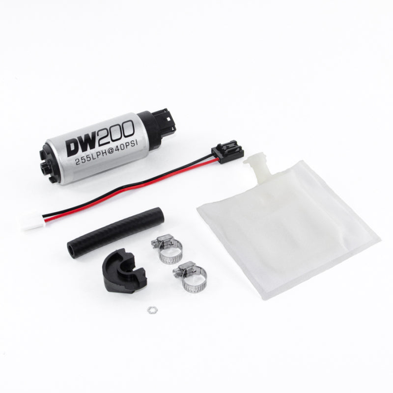 DeatschWerks DW200 series 255lph Fuel Pump Kit for 2002-07 Subaru WRX/STi, 1993-07 Subaru Impreza, 1990-99 and 2005-07 Subaru Legacy GT