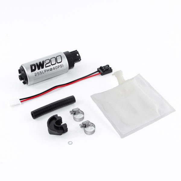 DeatschWerks DW200 series 255lph Fuel Pump Kit for 2002-07 Subaru WRX/STi, 1993-07 Subaru Impreza, 1990-99 and 2005-07 Subaru Legacy GT