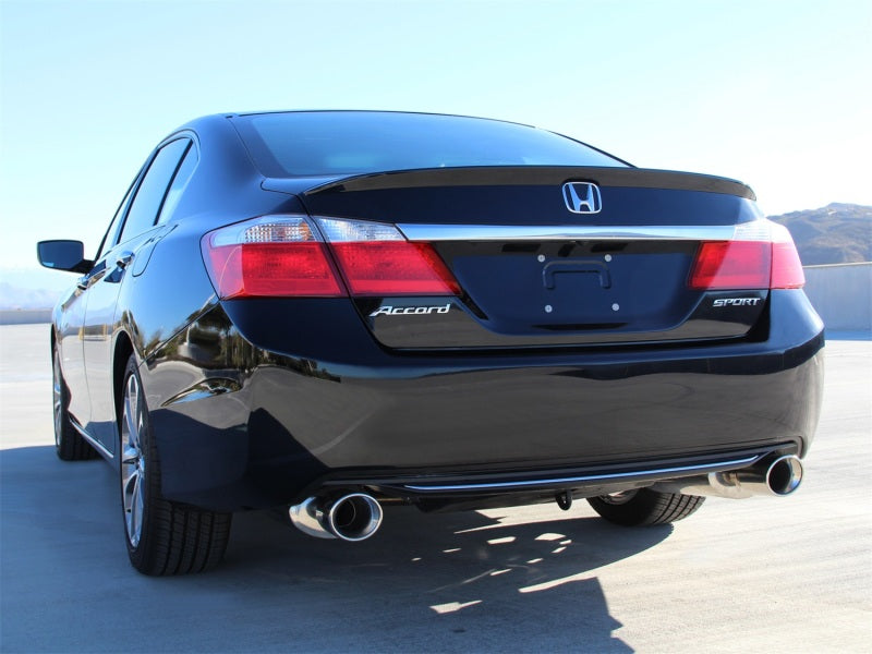 aFe Takeda 304 Stainless-Steel Axle-Back Exhaust w/ Polished Tips for 2013-16 Honda Accord Sport Sedan 2.4L or 3.5L