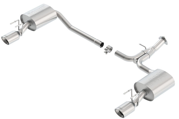 Borla S-Type Stainless Steel Axle-Back Exhaust System - 2013-2015 Honda Accord (2.4L / 3.5L V6) (11853)