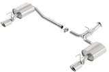 Borla S-Type Axle Back Exhaust Split Outlet for 2013-15 Honda Accord Axle-Back (Fits 2.4L and V6)
