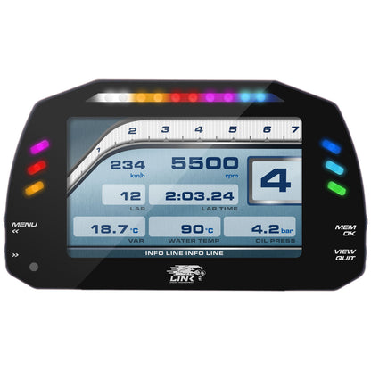 Link ECU MXS Strada 5" Dash Powered by AIM